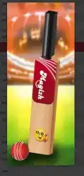 MRF Bat & Ball ( Fountain Bat & Colour smoke Ball)